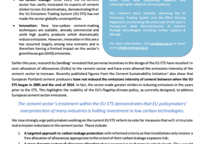 Cement Exposed: New data from EU cement sector shows no fall in CO2 emissions