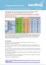 UK Capacity Market Analysis