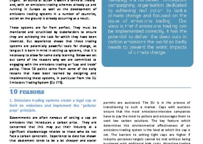 10 Reasons to engage with emissions trading